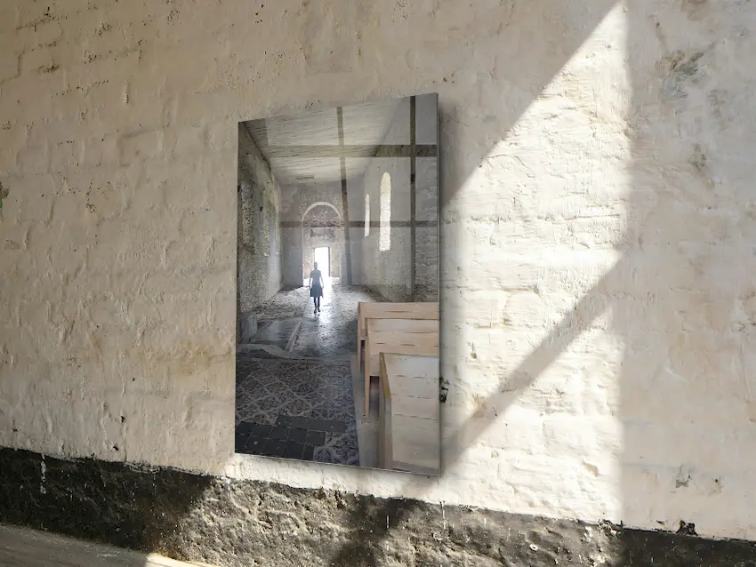 Foto op plexiglas staand formaat